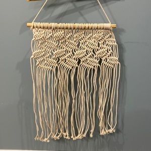 macrame wall hanging